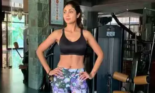 Shilpa Shetty shows fun ways to burn calories