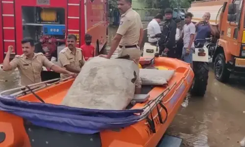 Only 10.5 cm rainfall in 24 hrs, dinghies deployed for rescue
