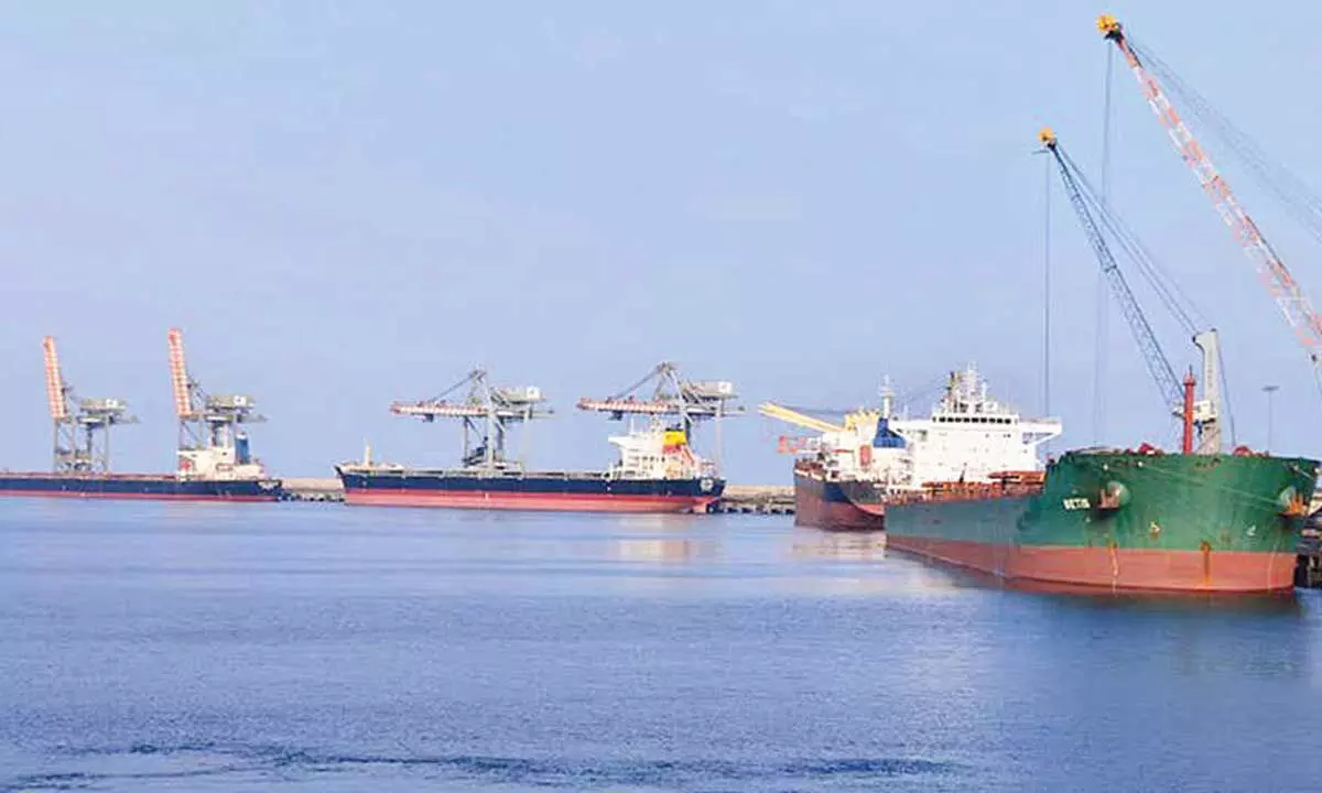 Adani Port sets a new record in achieving highest productivity Adani Port sets a new record in achieving highest productivity