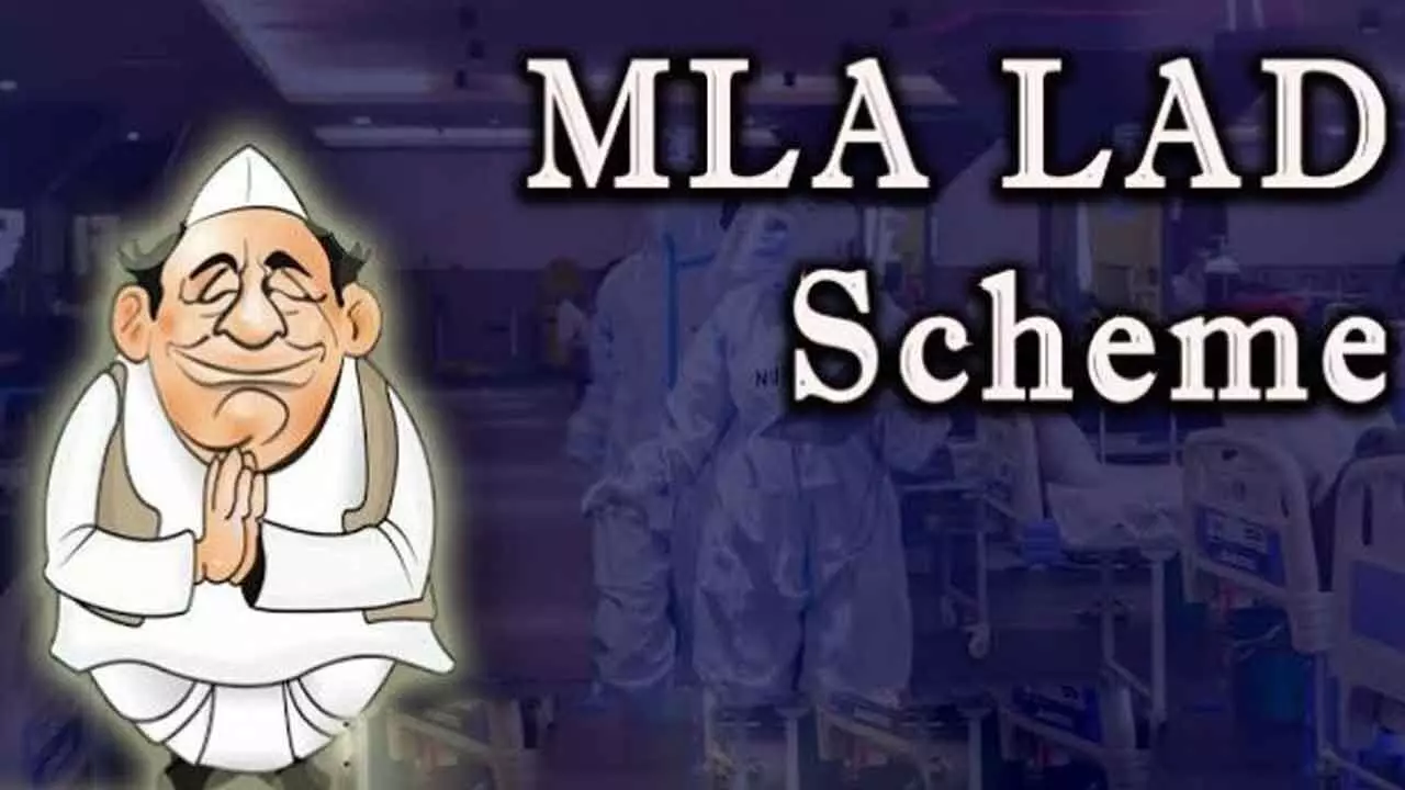 MLA-LAD fund slashed from Rs 15 cr to Rs 5 cr MLA-LAD fund slashed from Rs 15 cr to Rs 5 cr