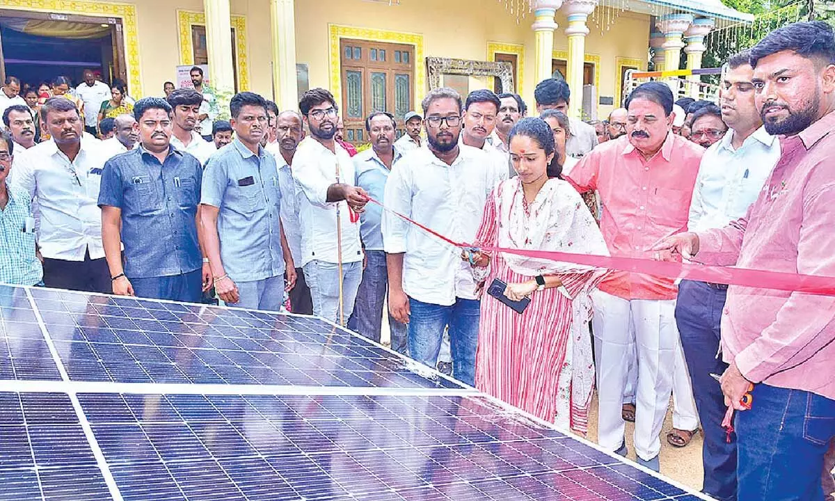 Collector calls for saving on electricity bills with Surya Ghar scheme Collector calls for saving on electricity bills with Surya Ghar scheme