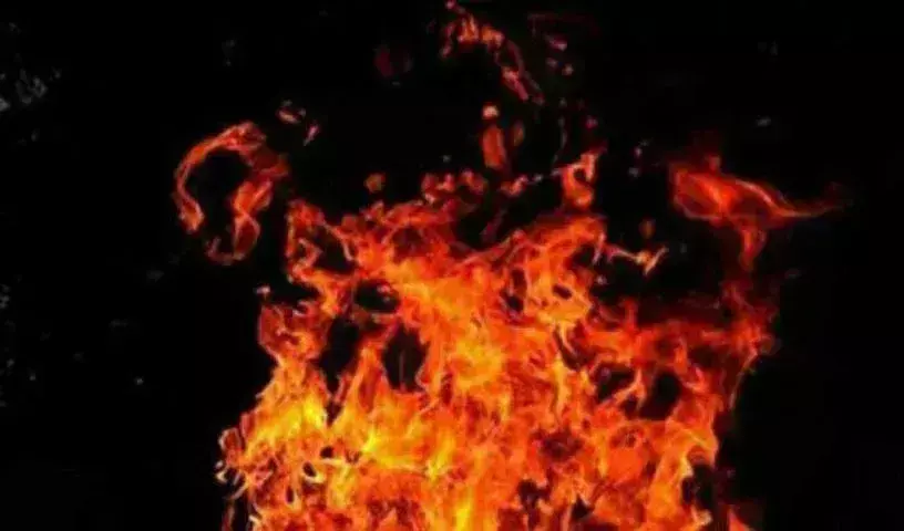 Fire Breaks Out at Incense Stick Manufacturing Unit in Hyderabads Gudimalkapur