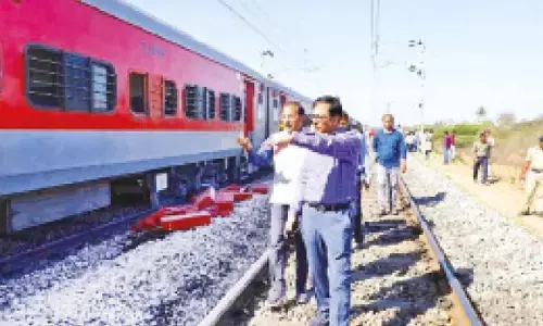 Conspiracy to derail Rajdhani Exp foiled