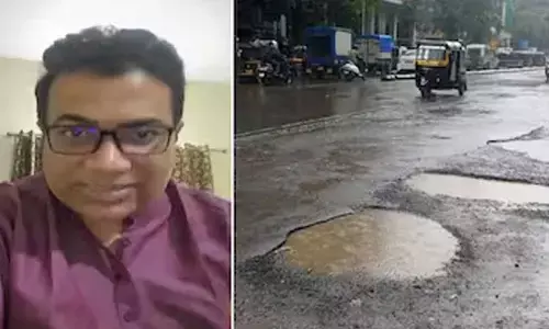 Fed-up citizen slaps Rs 50-lakh legal notice on BBMP over pothole woes