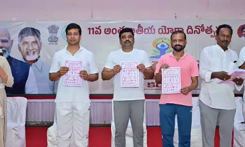 Yoga must become a part of everyone’s life: Collector Ranjith Basha