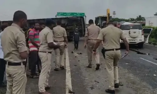 Six Killed in Pile-Up on National Highway in Karnataka, Including Four from One Family
