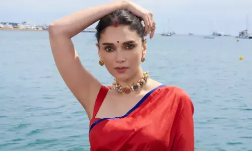 Aditi Rao Hydari Radiates ‘Celestial Energy’ in Rahul Mishra’s Couture at Cannes 2025