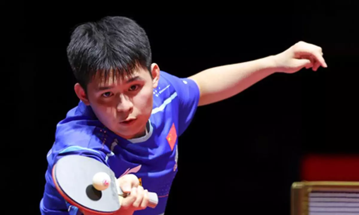 Table tennis: Lin Gaoyuan/Lin Shidong eliminated from mens doubles at World Championships Table tennis: Lin Gaoyuan/Lin Shidong eliminated from mens doubles at World Championships