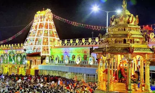 Devotees rush increases at Tirumala, Hanuman jayanti celebrations set for today