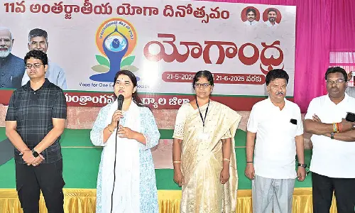 Collector launches Yoga Andhra-2025 drive