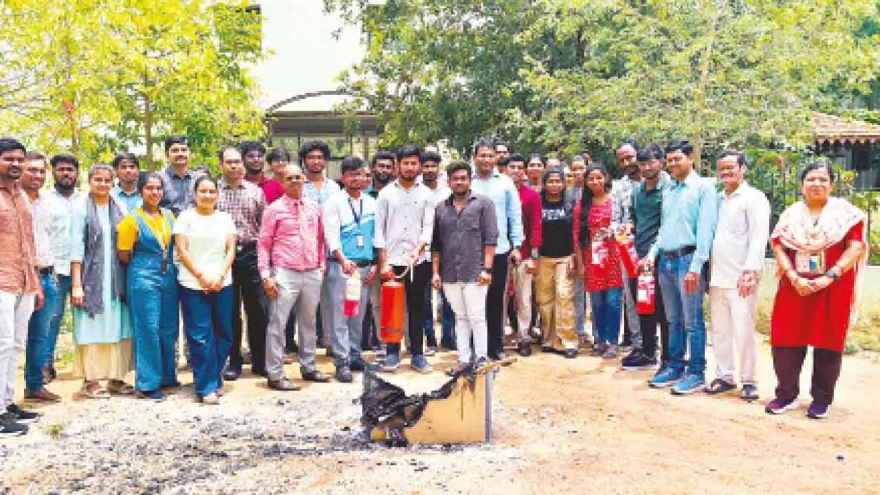 UoH organises fire safety awareness session UoH organises fire safety awareness session
