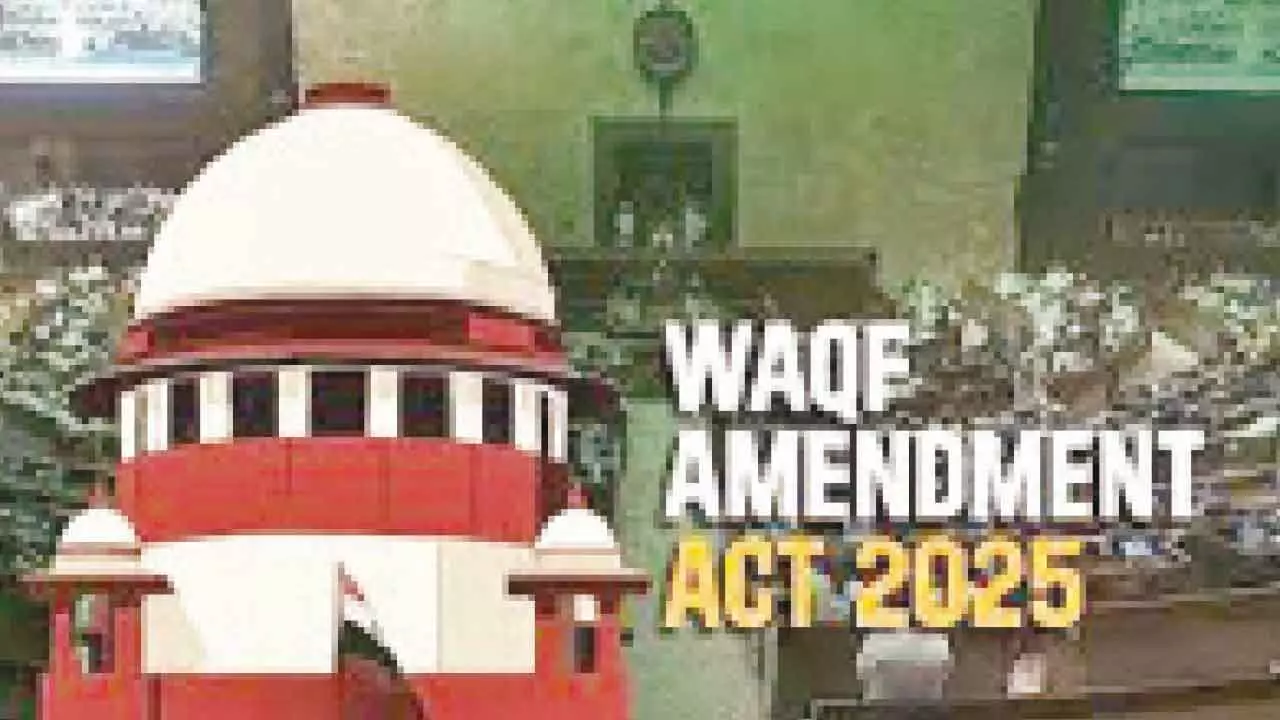 SC reserves interim orders on 3 issues in Waqf Act