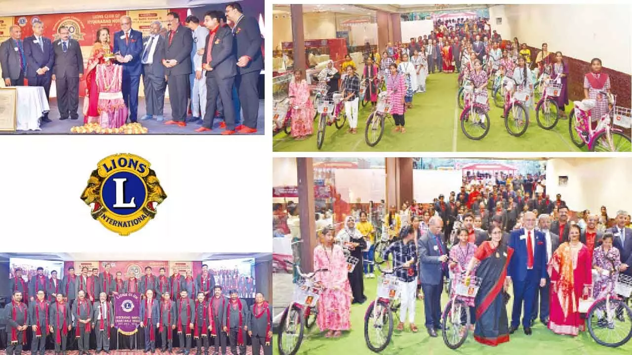 Lions Club of Hyderabad North Marks 60 Years with Grand Diamond Jubilee Celebration Lions Club of Hyderabad North Marks 60 Years with Grand Diamond Jubilee Celebration
