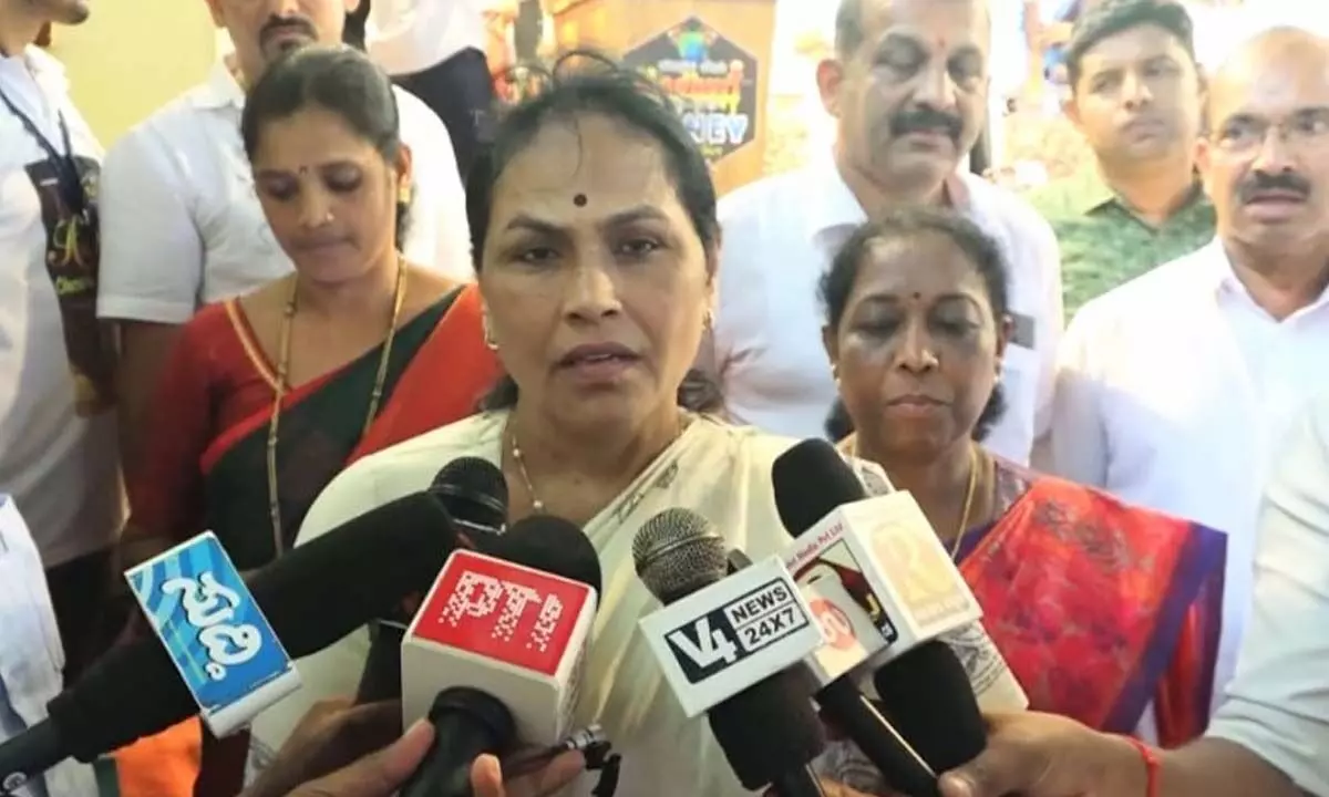 Renaming of Ramanagara as Bengaluru South driven by land mafia interests, says Union Minister Karandlaje