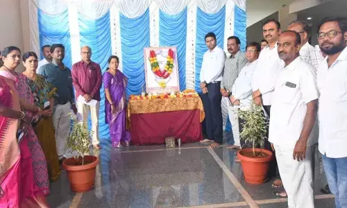 Collector Santosh Calls for Youth to Follow the Ideals of Bhagya Reddy Varma