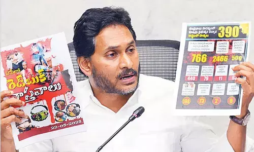 No scam, only sham, claims Jagan