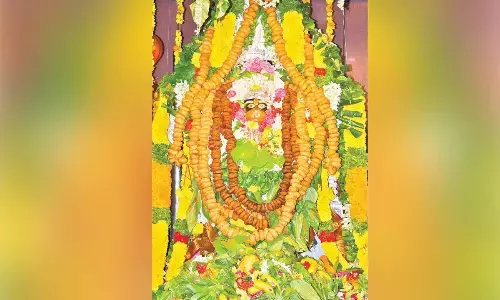 Special pujas performed to Anjaneya Swamy