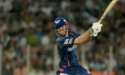 Mitchell Marsh’s 117 upset Gujarat Titans by 33 runs
