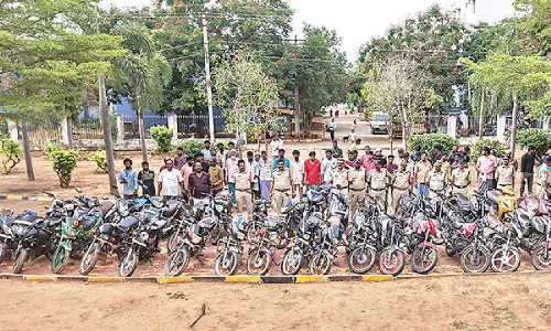 45 two-wheelers recovered during C&SO