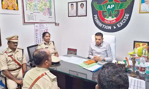 Excise enforcement director reviews ‘Navodayam 2.0’ implementation