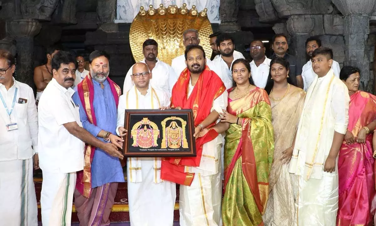 TUDA chief sworn in as TTD ex-officio member