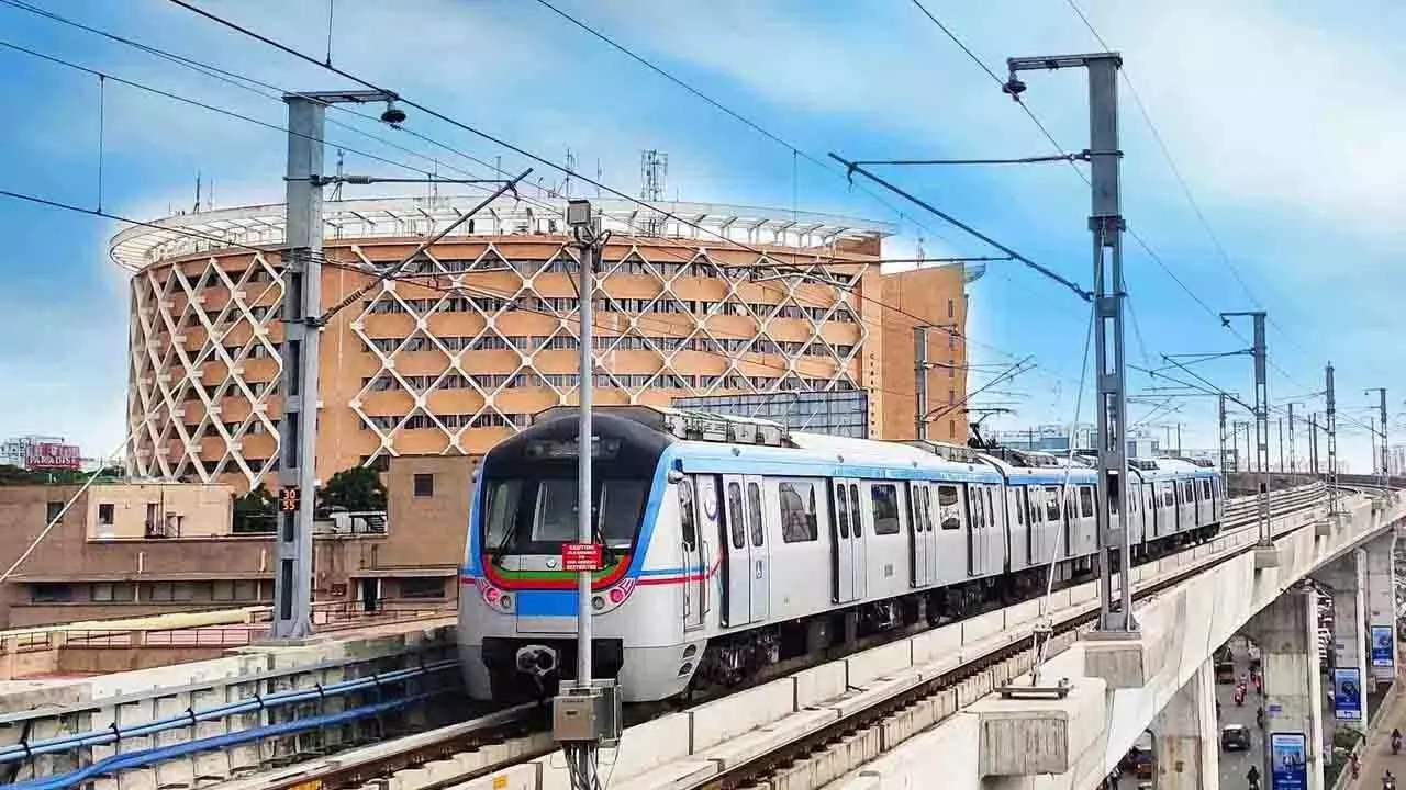 Hyderabad Metro Rail New Fares to Come Into Effect from Today Hyderabad Metro Rail New Fares to Come Into Effect from Today