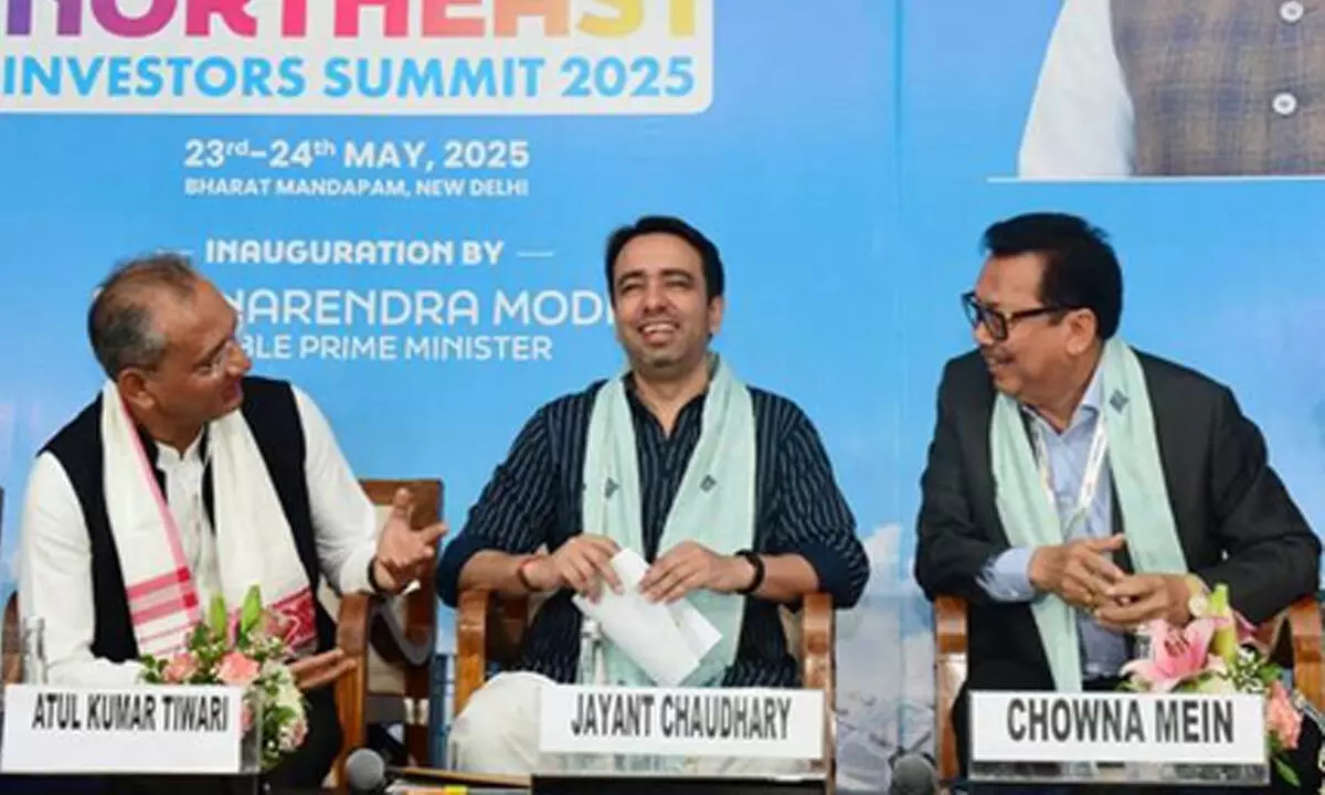 Northeast is new epicentre of India’s development journey: Jayant Chaudhary Northeast is new epicentre of India’s development journey: Jayant Chaudhary