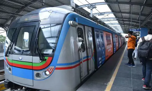 Hyderabad Metro Stops Again at Bharat Nagar Due to Technical Problem