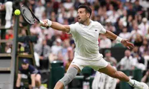 Djokovic survives knee scare to enter SF