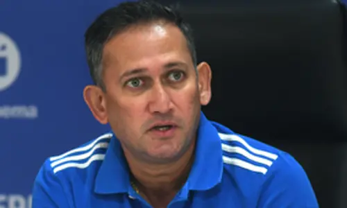 Chief selector Agarkar, Saikia arrive at BCCI headquarters to pick Indias squad for England Tests