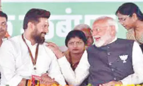 Friends with everyone, but no alternative till Modi is PM: Chirag