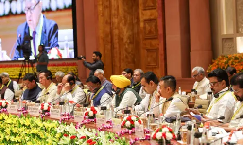 Facing crisis, Punjab has no water to share: CM Mann to NITI Aayog