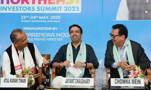 Northeast is new epicentre of India’s development journey: Jayant Chaudhary