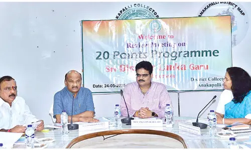 Concrete steps emphasised towards building ‘Vikasit Anakapalli district’