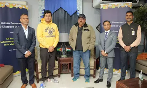 Op Sindoor outreach: Tejasvi Surya, Sarfaraz Ahmad of Tharoor-led delegation reach Guyana
