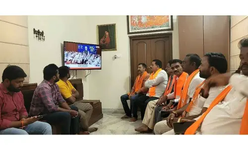 BJP Leaders in Gadwal Watch 122nd Mann Ki Baat; PM Modi Condemns Pahalgam Terror Attack