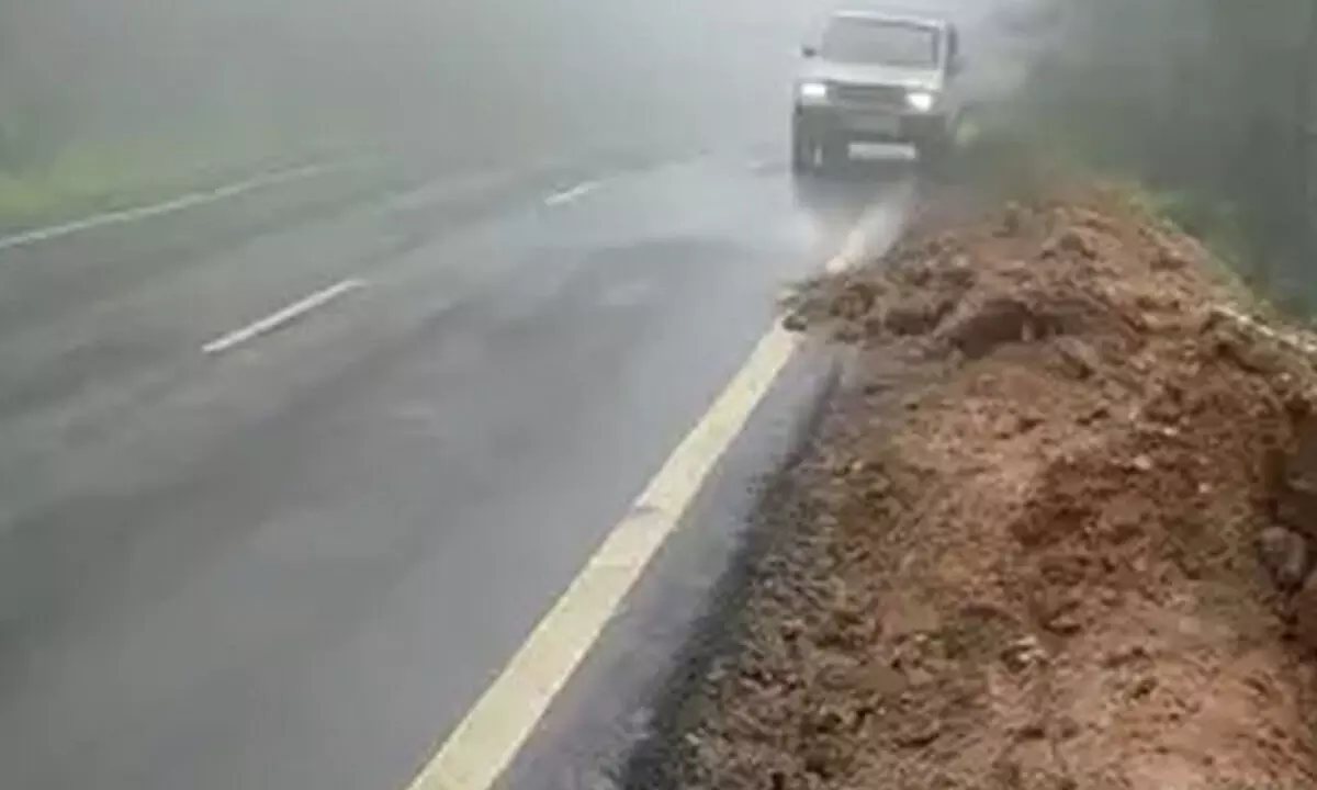 Charmadi Ghat retaining wall works move at snail’s pace Charmadi Ghat retaining wall works move at snail’s pace