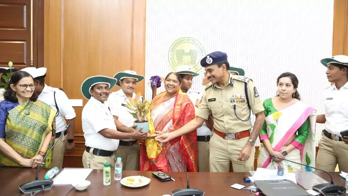 Telangana to Provide Indiramma Housing to Transgender Traffic Assistants in Hyderabad Telangana to Provide Indiramma Housing to Transgender Traffic Assistants in Hyderabad