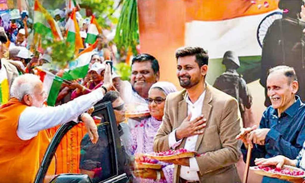 Colonel Sofiyas family joins Modis roadshow