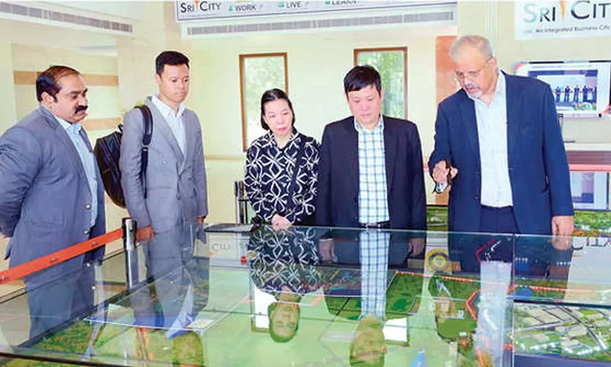 Royal Thai Consul General explores business opportunities in Sri City Royal Thai Consul General explores business opportunities in Sri City