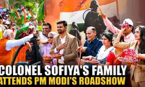 Colonel Sofiyas family joins Modis roadshow