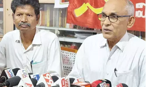 Raghavulu urges CM to intervene and ensure reinstatement of VSP contract workers