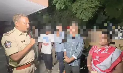 Tirupati police drive against youth bike racing