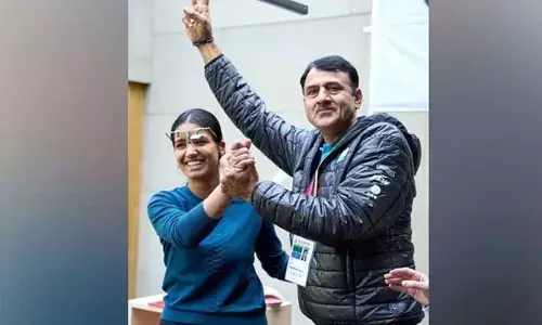 Jr shooting World Cup: Tejaswini wins gold