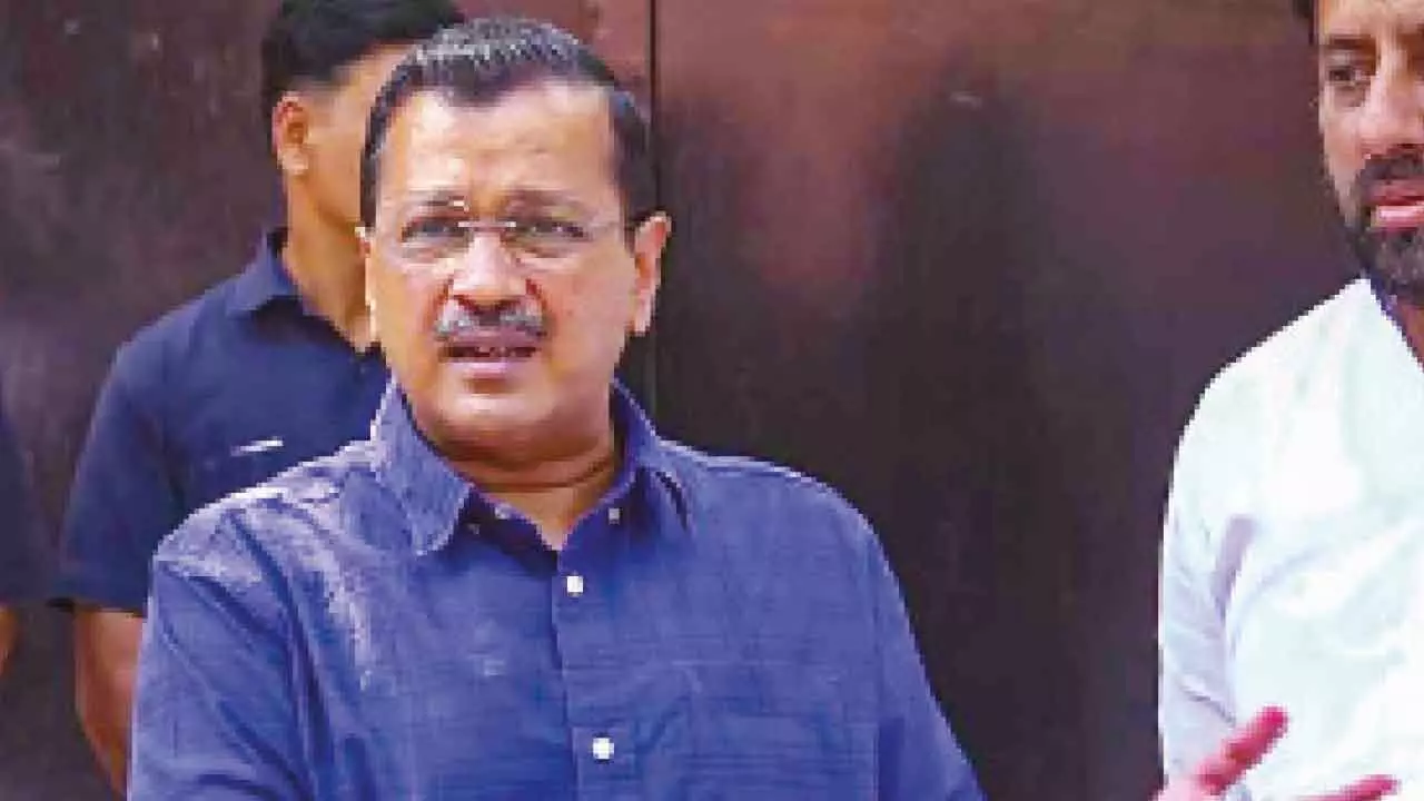 Delhi punished Kejriwal, now he is repeating same drama in Pb Delhi punished Kejriwal, now he is repeating same drama in Pb