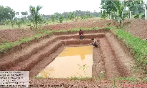 Construction of 50,000 farm ponds completed