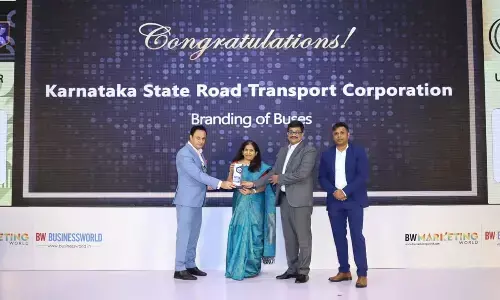 KSRTC won 2 Gold awards in BW Marketing World, in association with BW Business World
