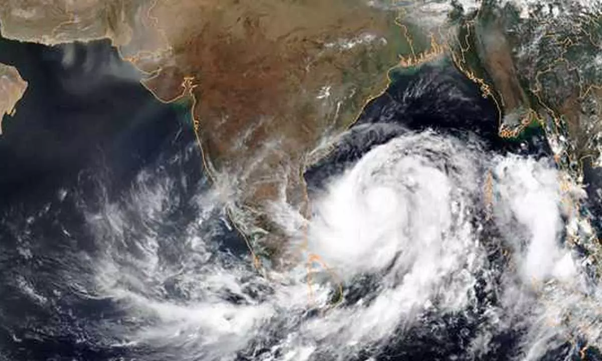 Depression over northwest Bay of Bengal
