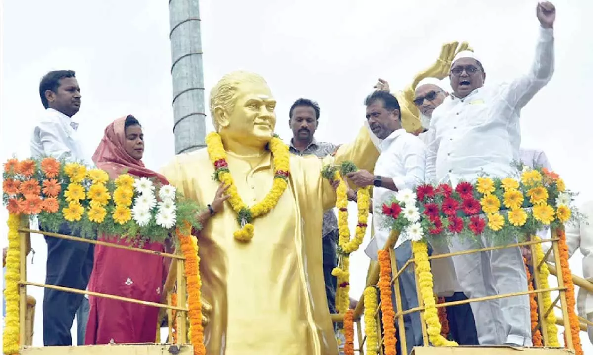 Making AP stand in top position a fitting tribute to NTR Making AP stand in top position a fitting tribute to NTR