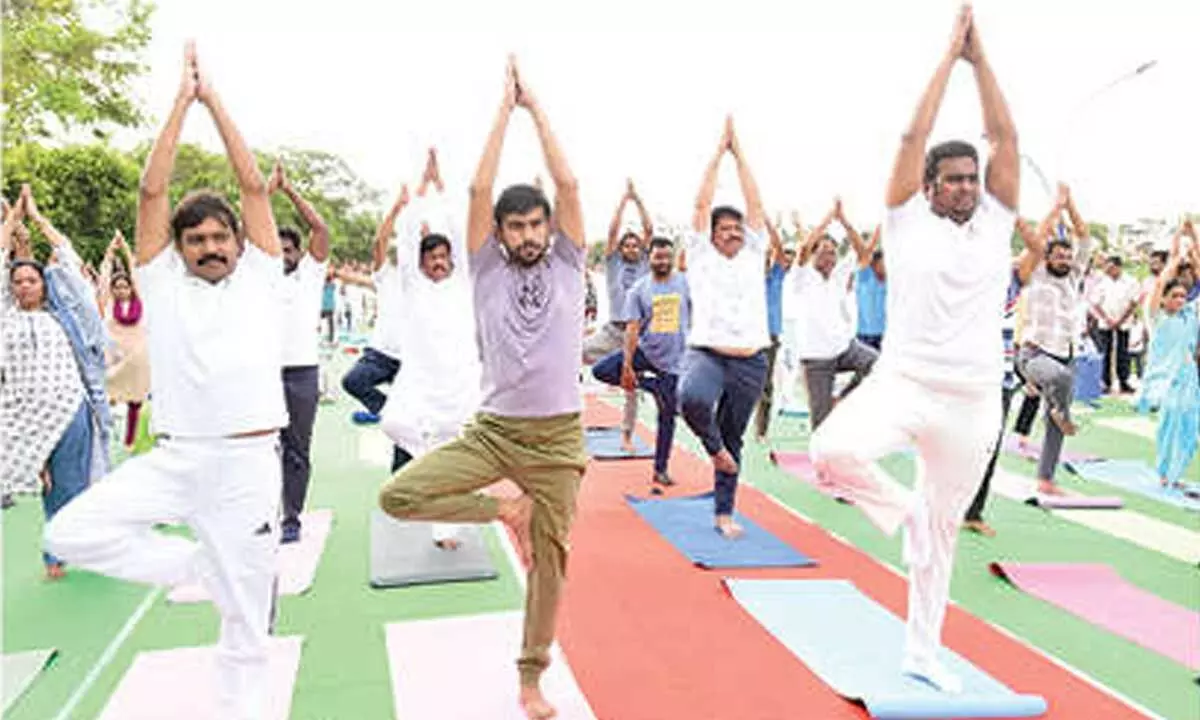 Spontaneous response to yoga programme Spontaneous response to yoga programme